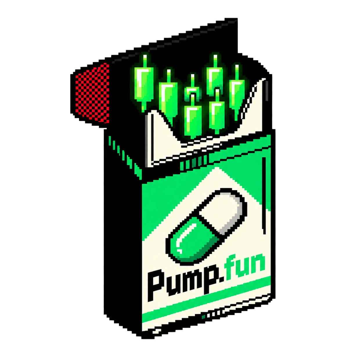Pack2Pump carton waiting on the packing line